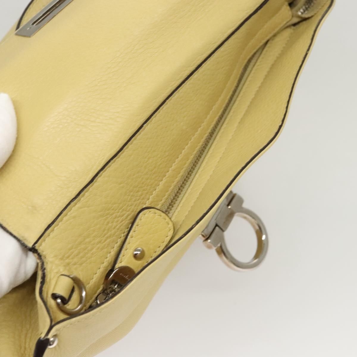 Salvatore Ferragamo Salvatore Ferragamo Gancini handbag Leather Size ONE SIZE - 17 Thumbnail