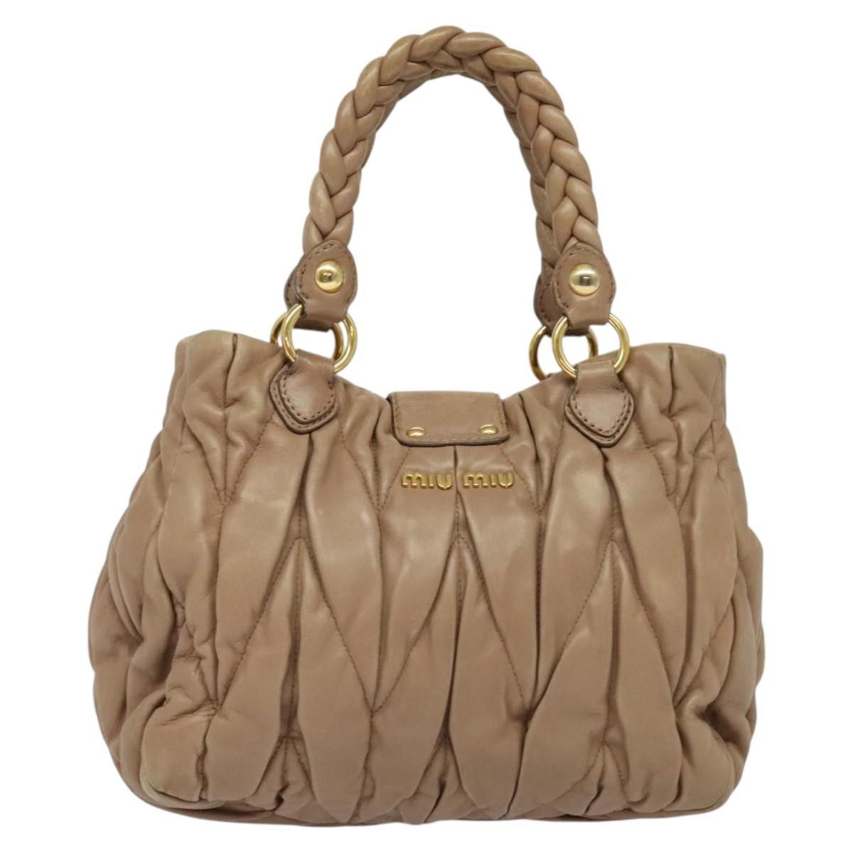 Miu Miu Miu Miu Coffer Convertible Satchel Leather Size ONE SIZE - 2 Thumbnail