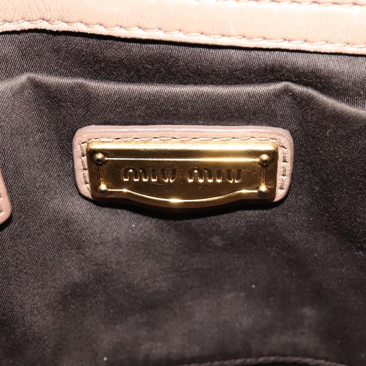 Miu Miu Miu Miu Coffer Convertible Satchel Leather Size ONE SIZE - 6 Thumbnail