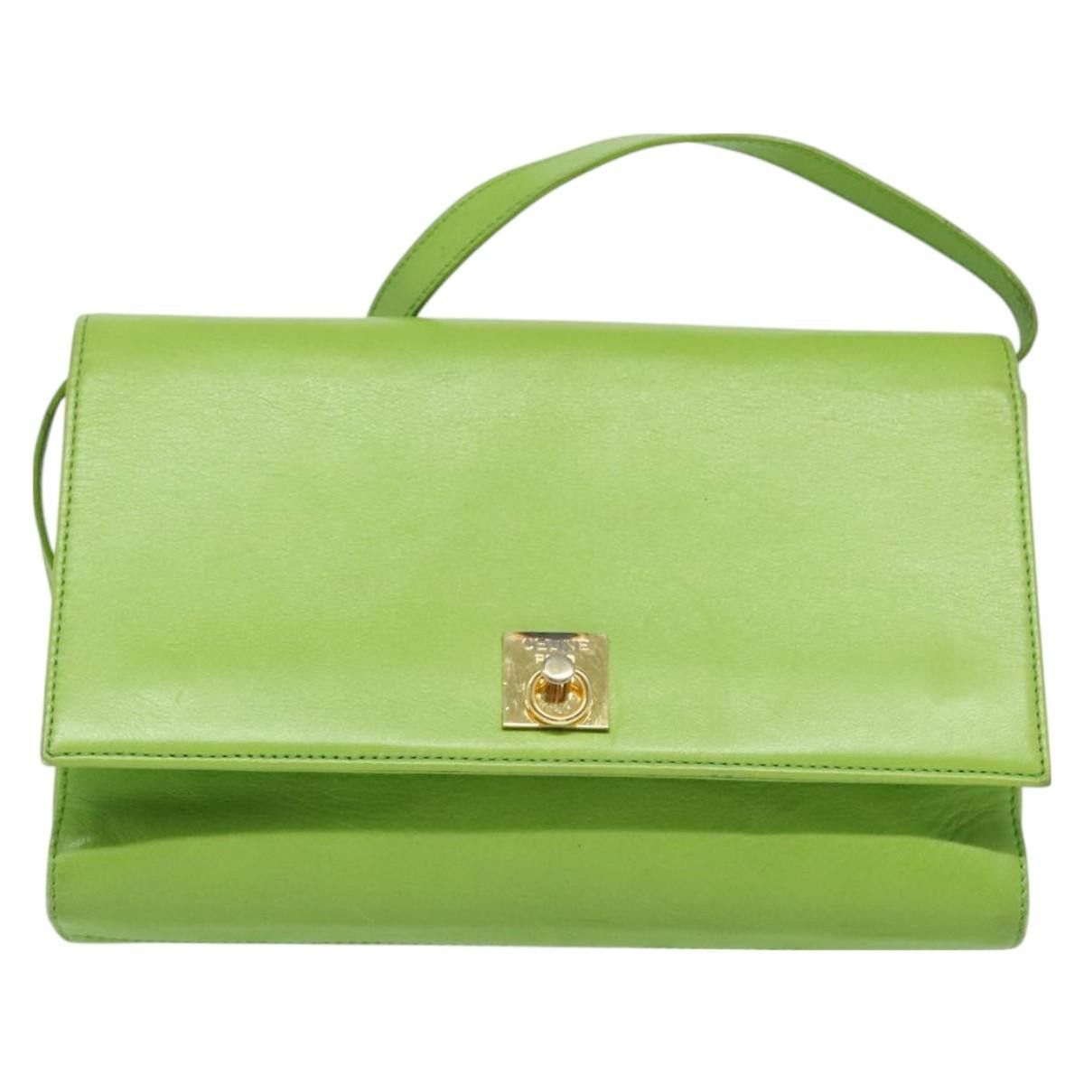 Celine Celine Flap Shoulder Bag Leather Size ONE SIZE - 21 Thumbnail
