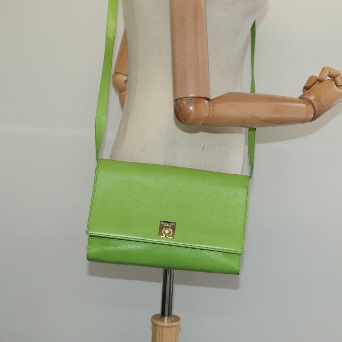 Celine Celine Flap Shoulder Bag Leather Size ONE SIZE - 14 Thumbnail