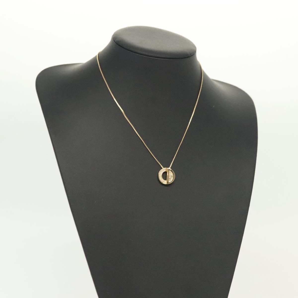Dior Christian Dior CD Pendant Necklace Metal and Crystals Size ONE SIZE - 6 Thumbnail