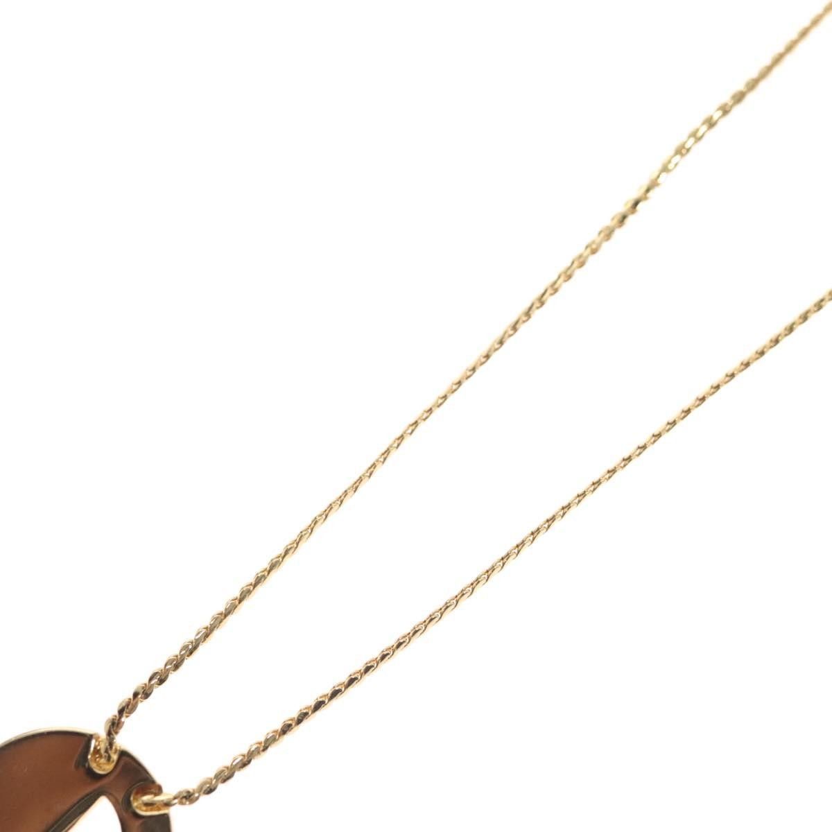 Dior Christian Dior CD Pendant Necklace Metal and Crystals Size ONE SIZE - 12 Thumbnail