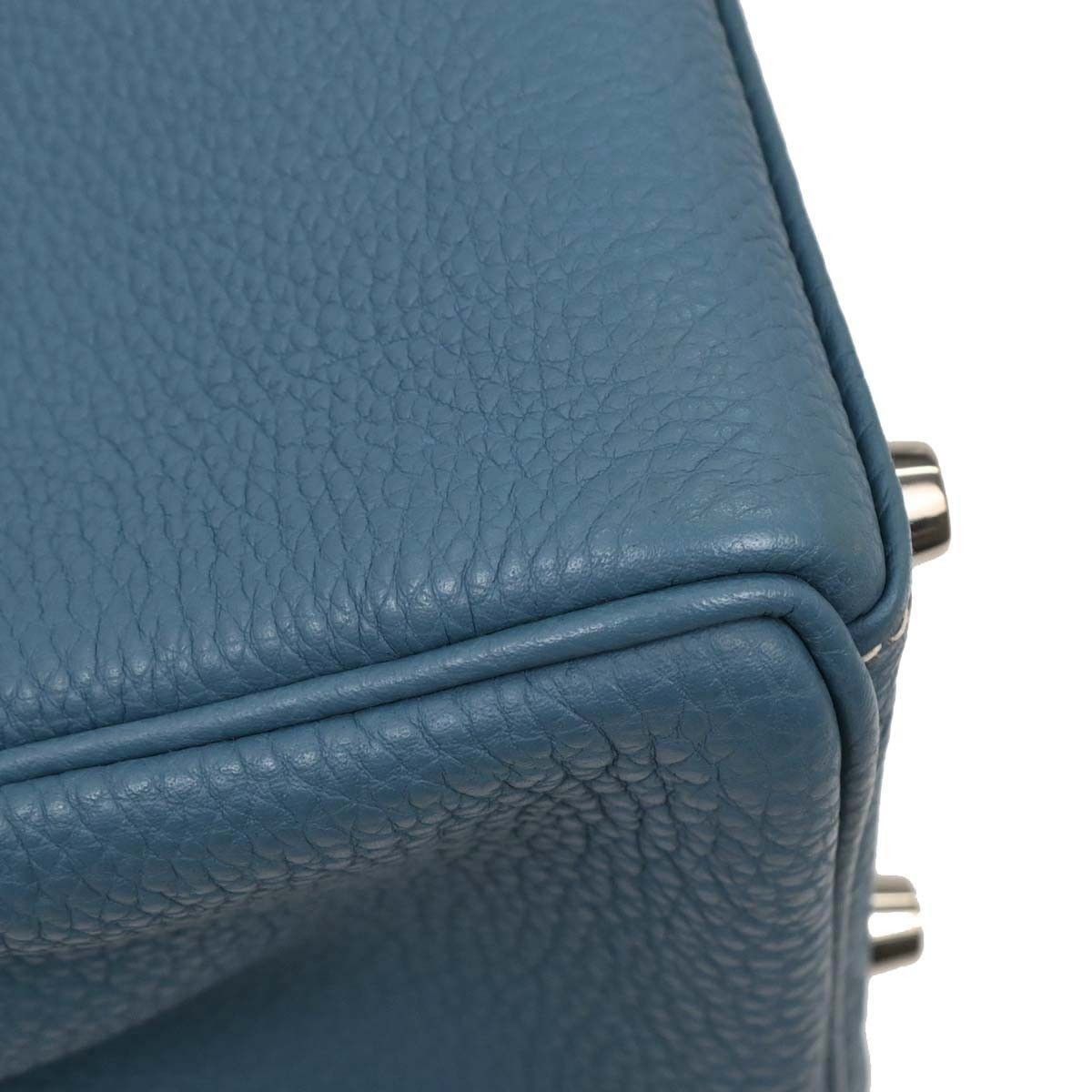 Hermes Hermes Contour Kelly Bag Blue Epsom with Gold Hardware Size ONE SIZE - 9 Thumbnail