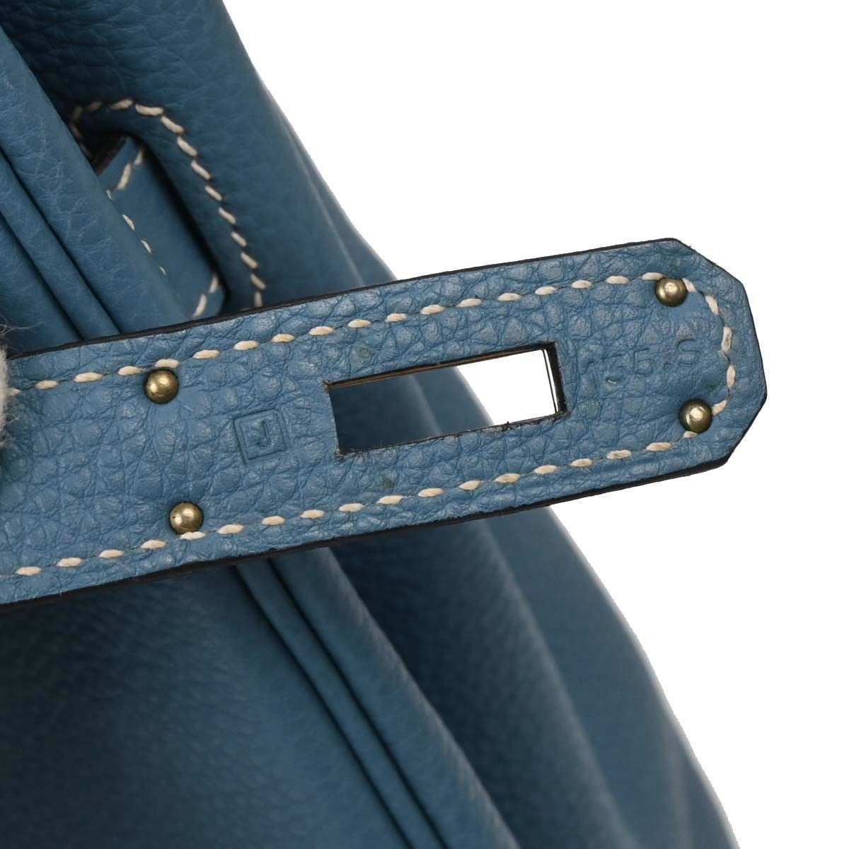 Hermes Hermes Contour Kelly Bag Blue Epsom with Gold Hardware Size ONE SIZE - 5 Thumbnail