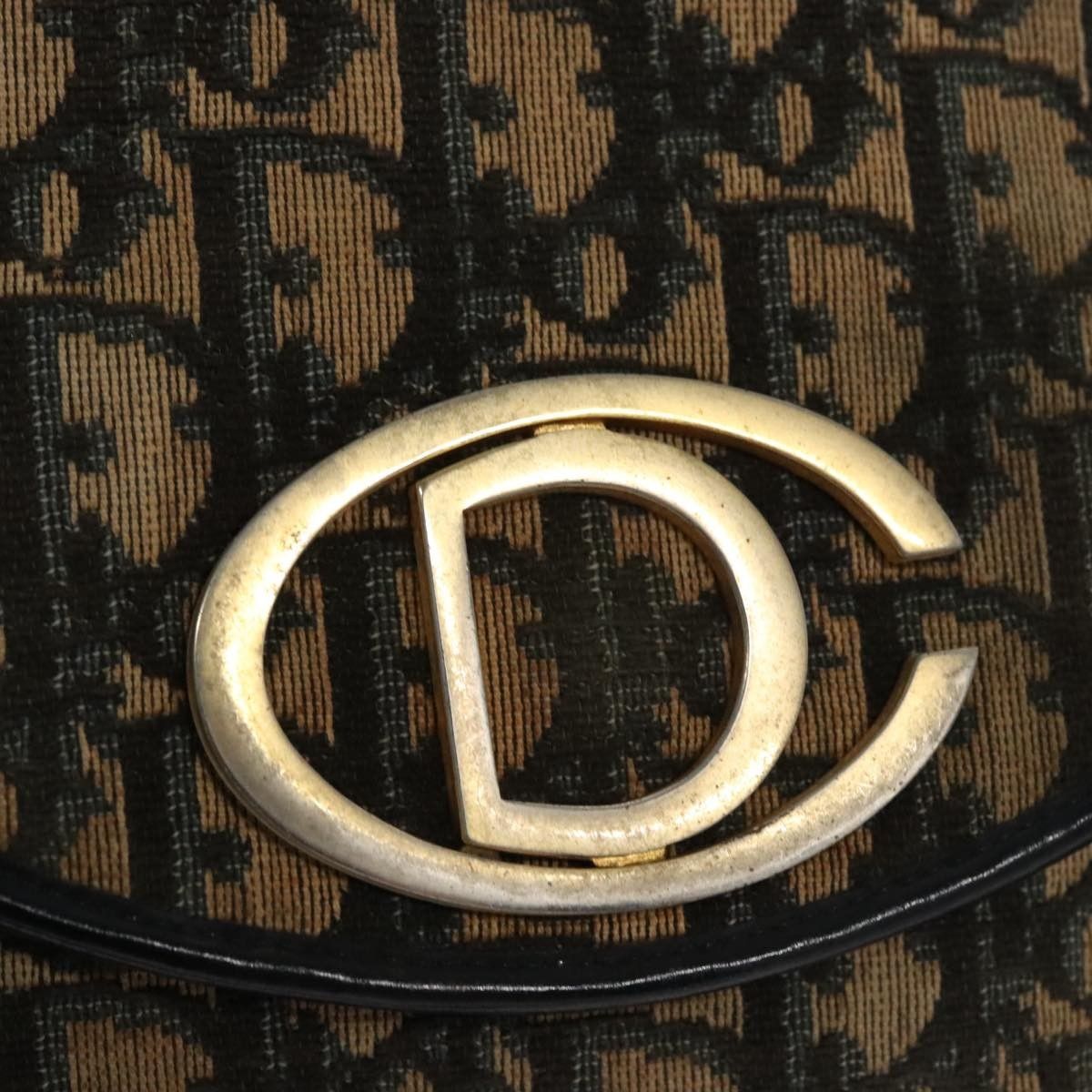Dior Christian Dior Vintage Trotter Shoulder Bag Canvas Size ONE SIZE - 12 Thumbnail