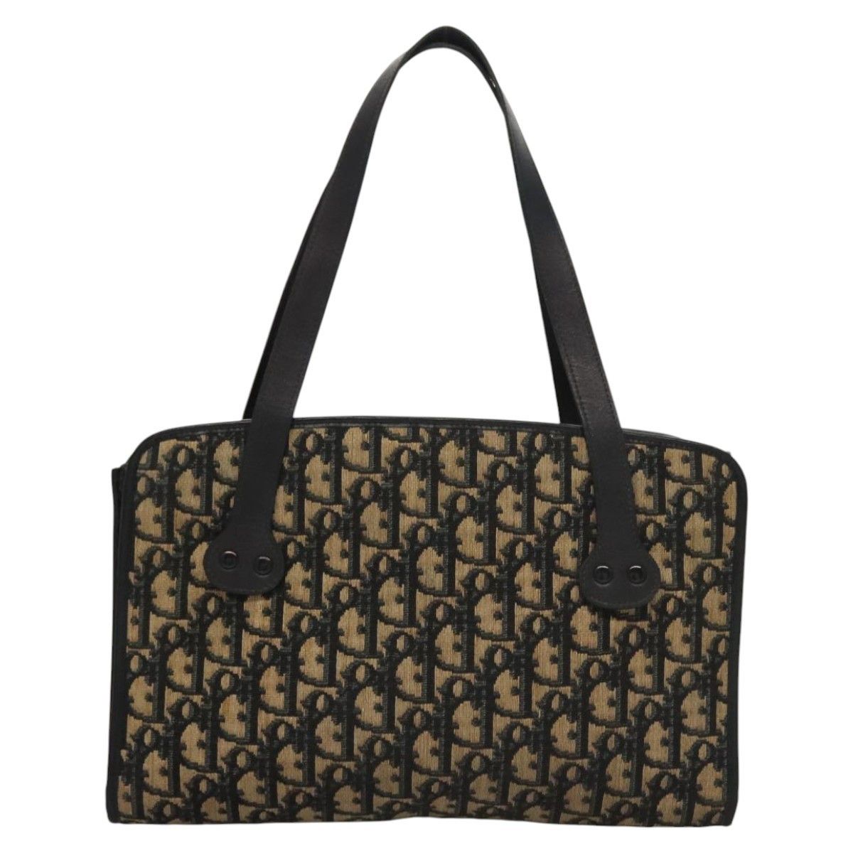Dior Christian Dior Vintage Trotter Shoulder Bag Canvas Size ONE SIZE - 2 Thumbnail