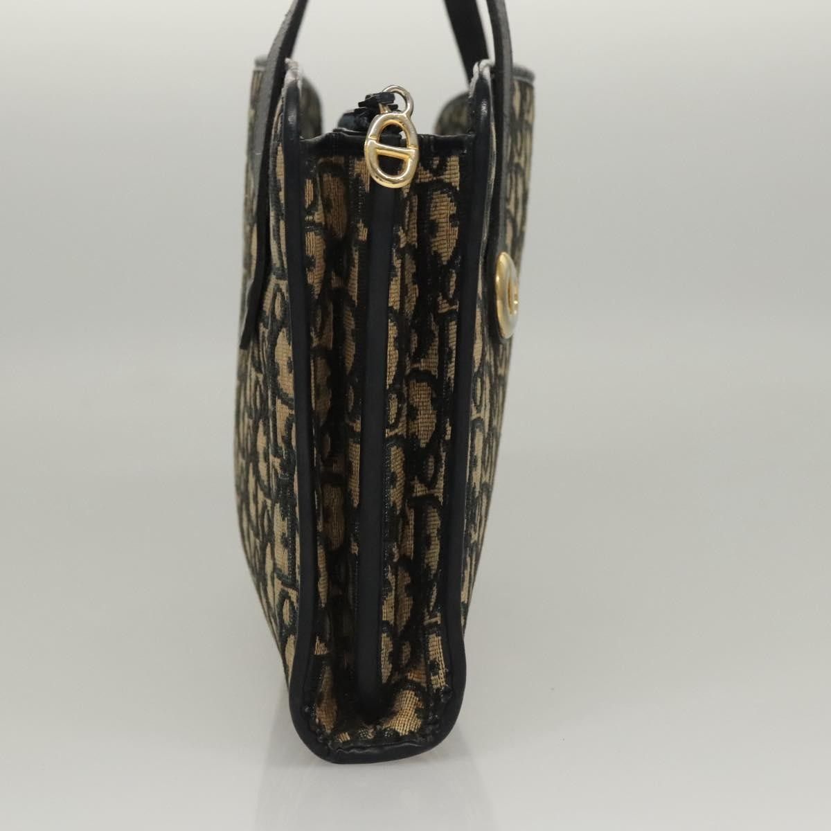Dior Christian Dior Vintage Trotter Shoulder Bag Canvas Size ONE SIZE - 4 Thumbnail