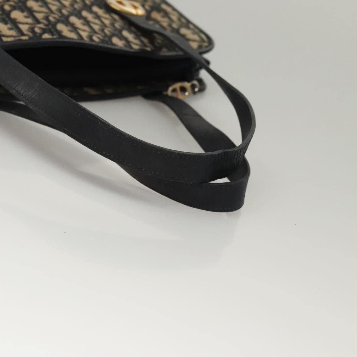 Dior Christian Dior Vintage Trotter Shoulder Bag Canvas Size ONE SIZE - 7 Thumbnail