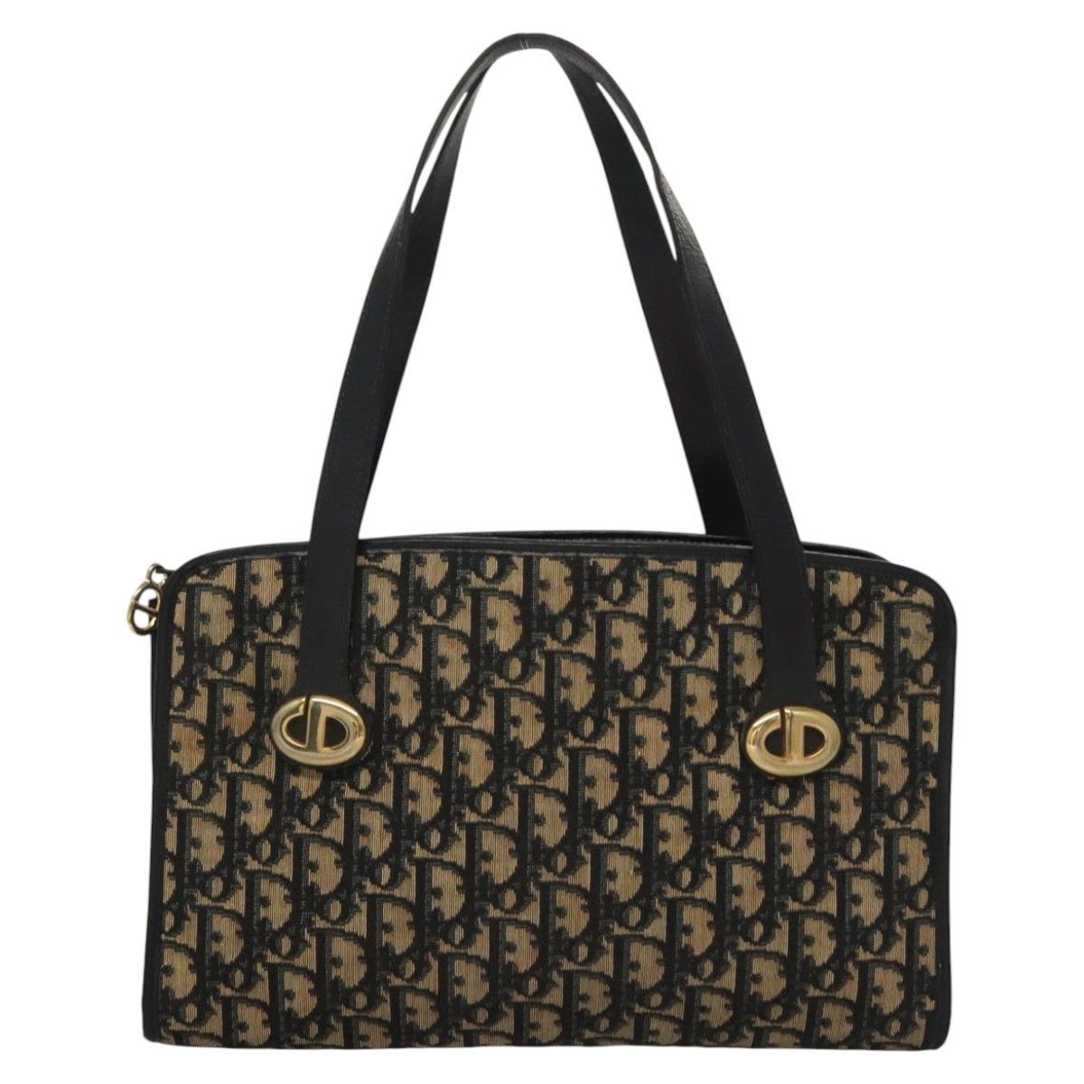 Dior Christian Dior Vintage Trotter Shoulder Bag Canvas Size ONE SIZE - 17 Thumbnail