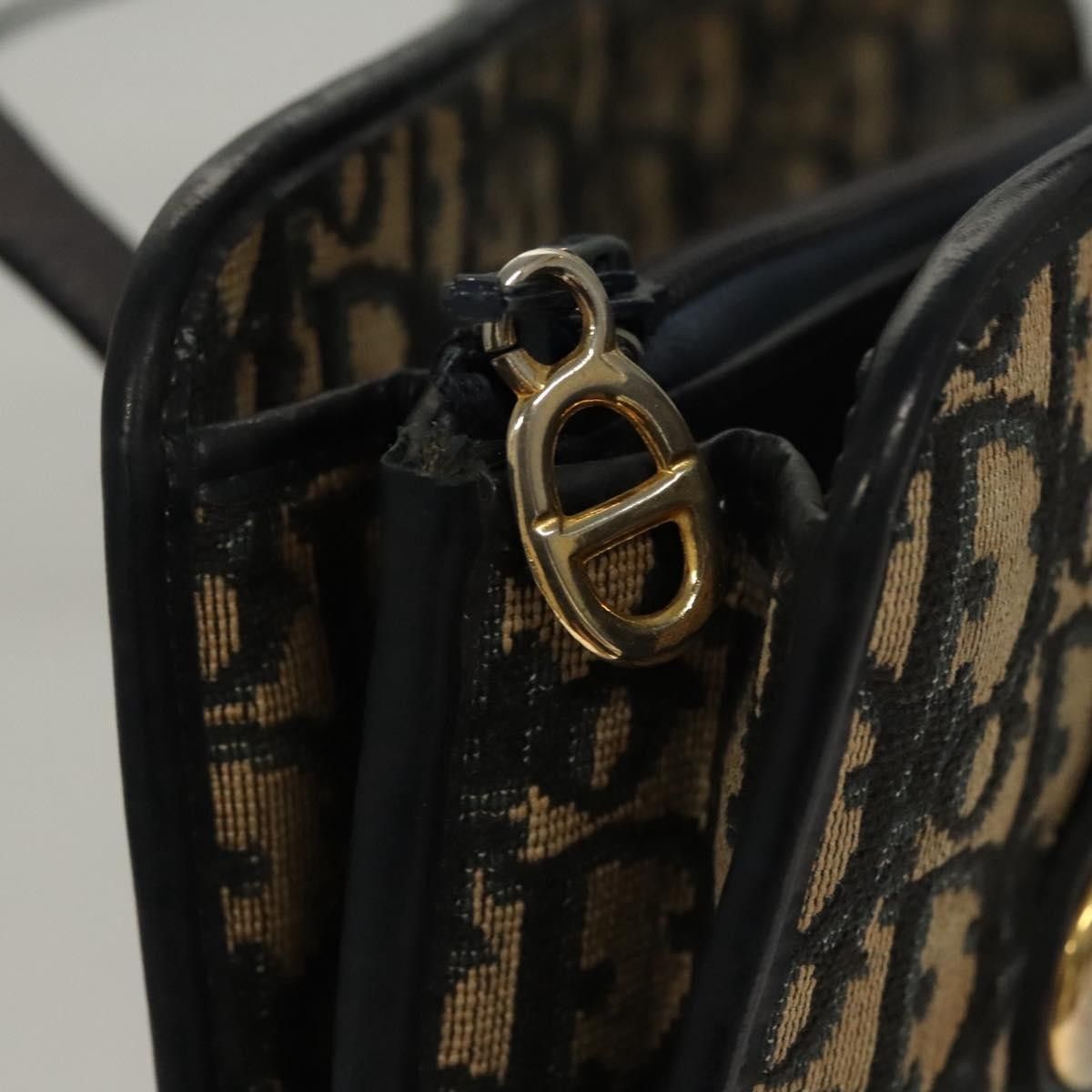 Dior Christian Dior Vintage Trotter Shoulder Bag Canvas Size ONE SIZE - 12 Thumbnail