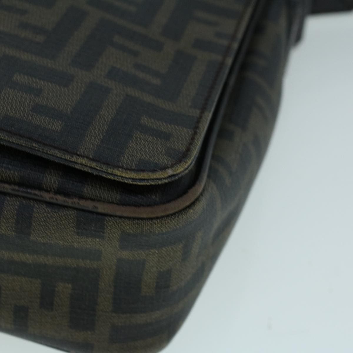 Fendi Fendi Flap Messenger Bag Zucca Coated Canvas Size ONE SIZE - 9 Thumbnail