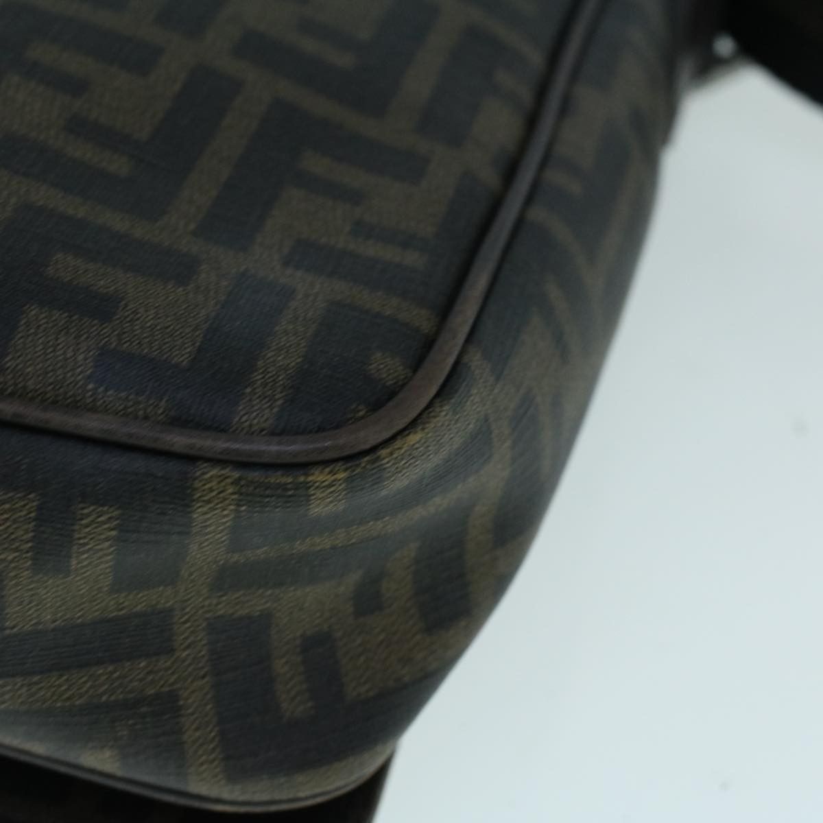 Fendi Fendi Flap Messenger Bag Zucca Coated Canvas Size ONE SIZE - 12 Thumbnail