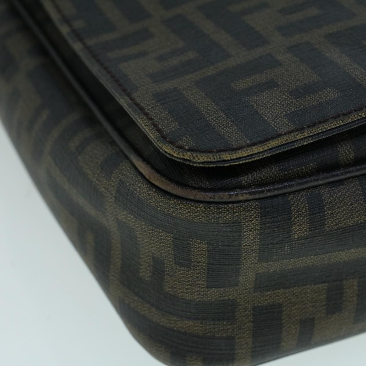 Fendi Fendi Flap Messenger Bag Zucca Coated Canvas Size ONE SIZE - 11 Thumbnail