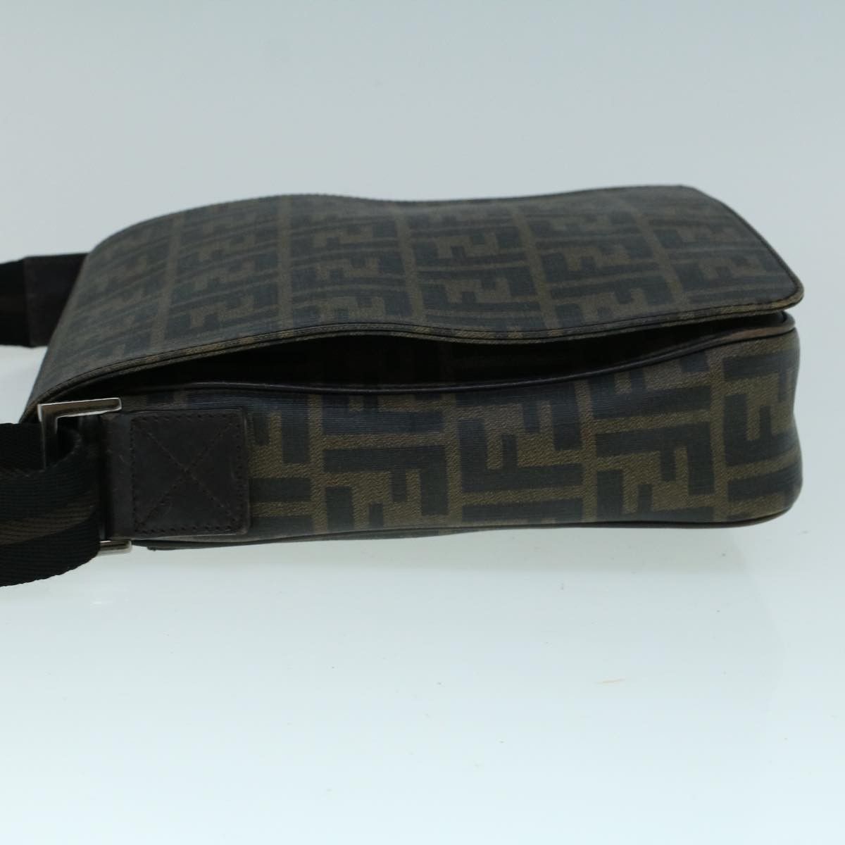 Fendi Fendi Flap Messenger Bag Zucca Coated Canvas Size ONE SIZE - 3 Thumbnail