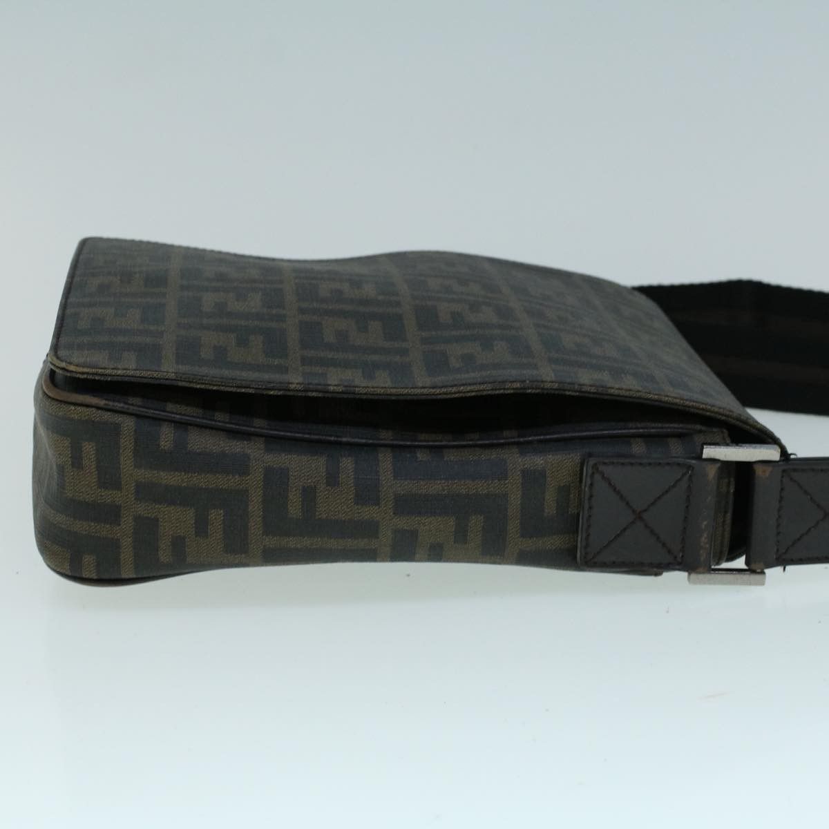 Fendi Fendi Flap Messenger Bag Zucca Coated Canvas Size ONE SIZE - 4 Thumbnail