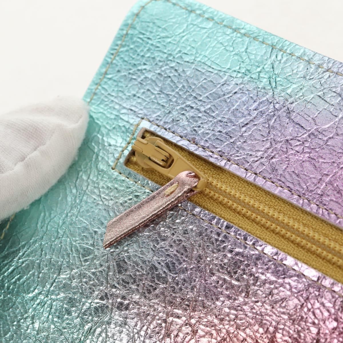 Chanel Chanel Rainbow Reissue 2.55 Wallet on Chain Quilted Multicolor Metallic Goatskin Size ONE SIZE - 13 Thumbnail