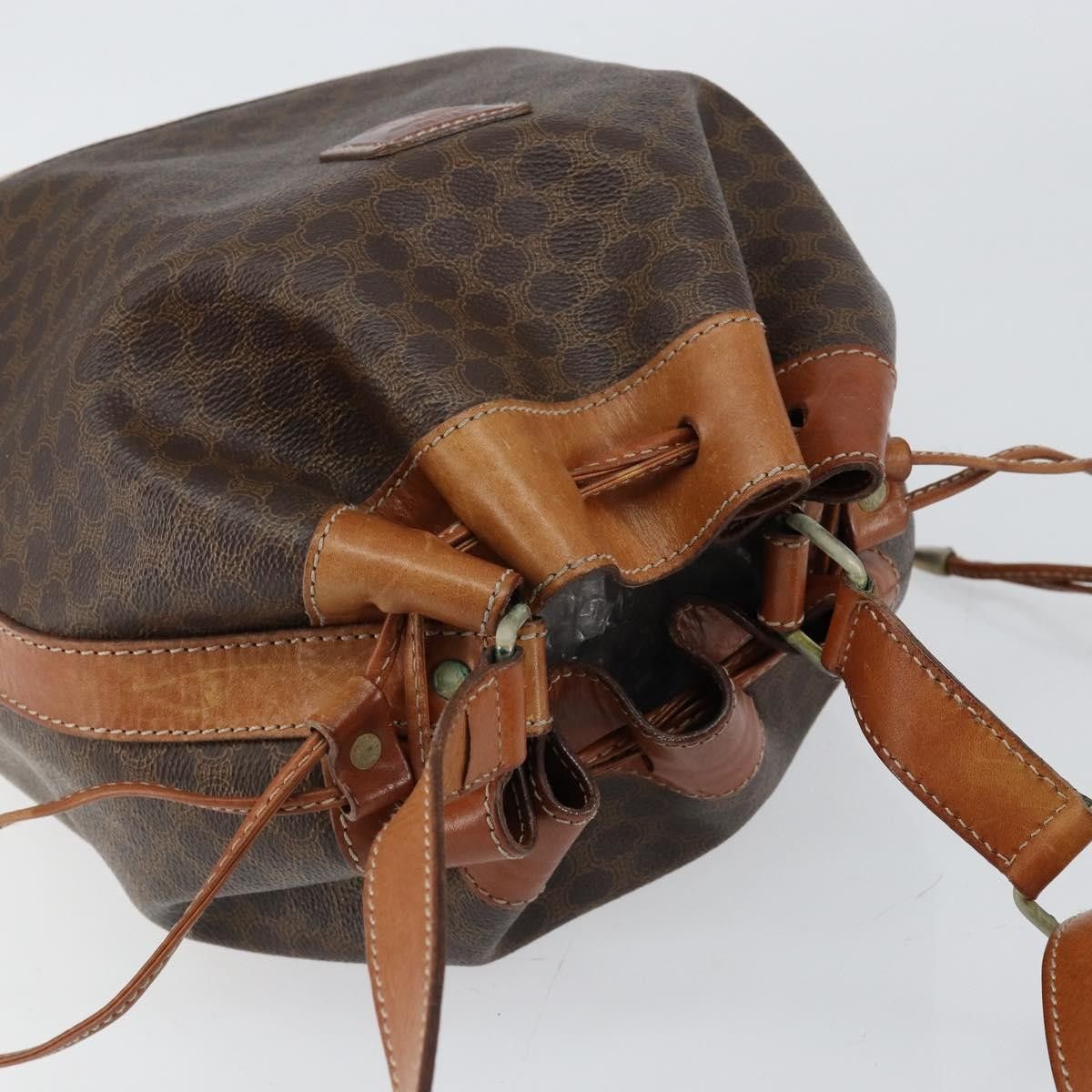 Celine Celine Vintage Macadam Shoulder Bag Canvas Size ONE SIZE - 13 Thumbnail