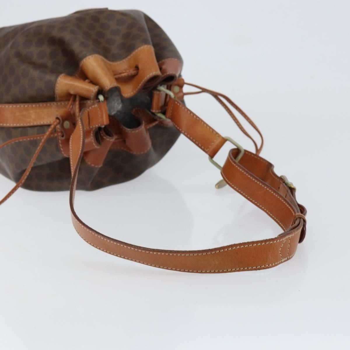 Celine Celine Vintage Macadam Shoulder Bag Canvas Size ONE SIZE - 8 Thumbnail