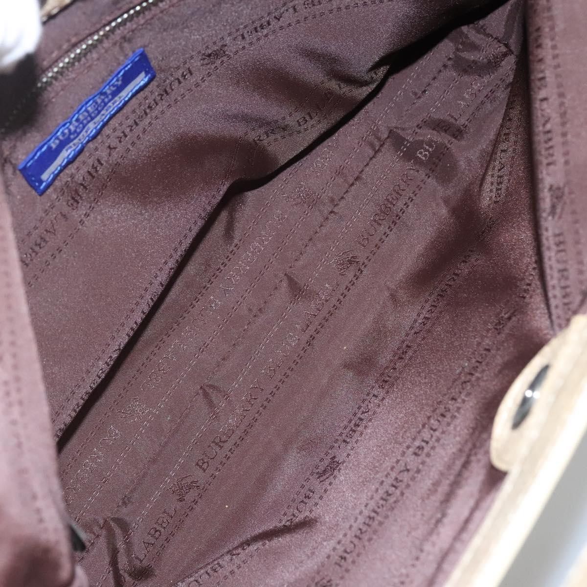 Burberry Burberry Blue Label Tote Bag Leather Size ONE SIZE - 5 Thumbnail