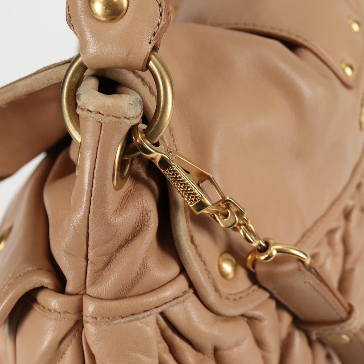 Miu Miu Miu Miu Coffer Convertible Hobo Matelasse Leather Size ONE SIZE - 13 Thumbnail