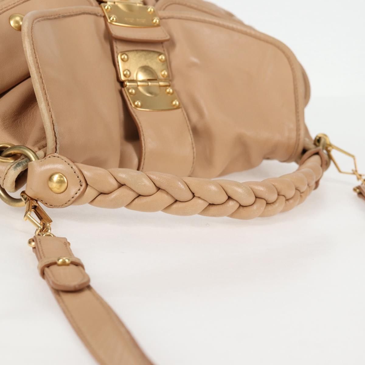 Miu Miu Miu Miu Coffer Convertible Hobo Matelasse Leather Size ONE SIZE - 18 Thumbnail