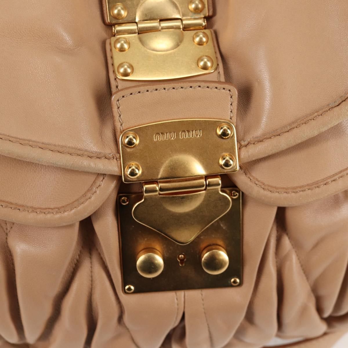 Miu Miu Miu Miu Coffer Convertible Hobo Matelasse Leather Size ONE SIZE - 24 Thumbnail