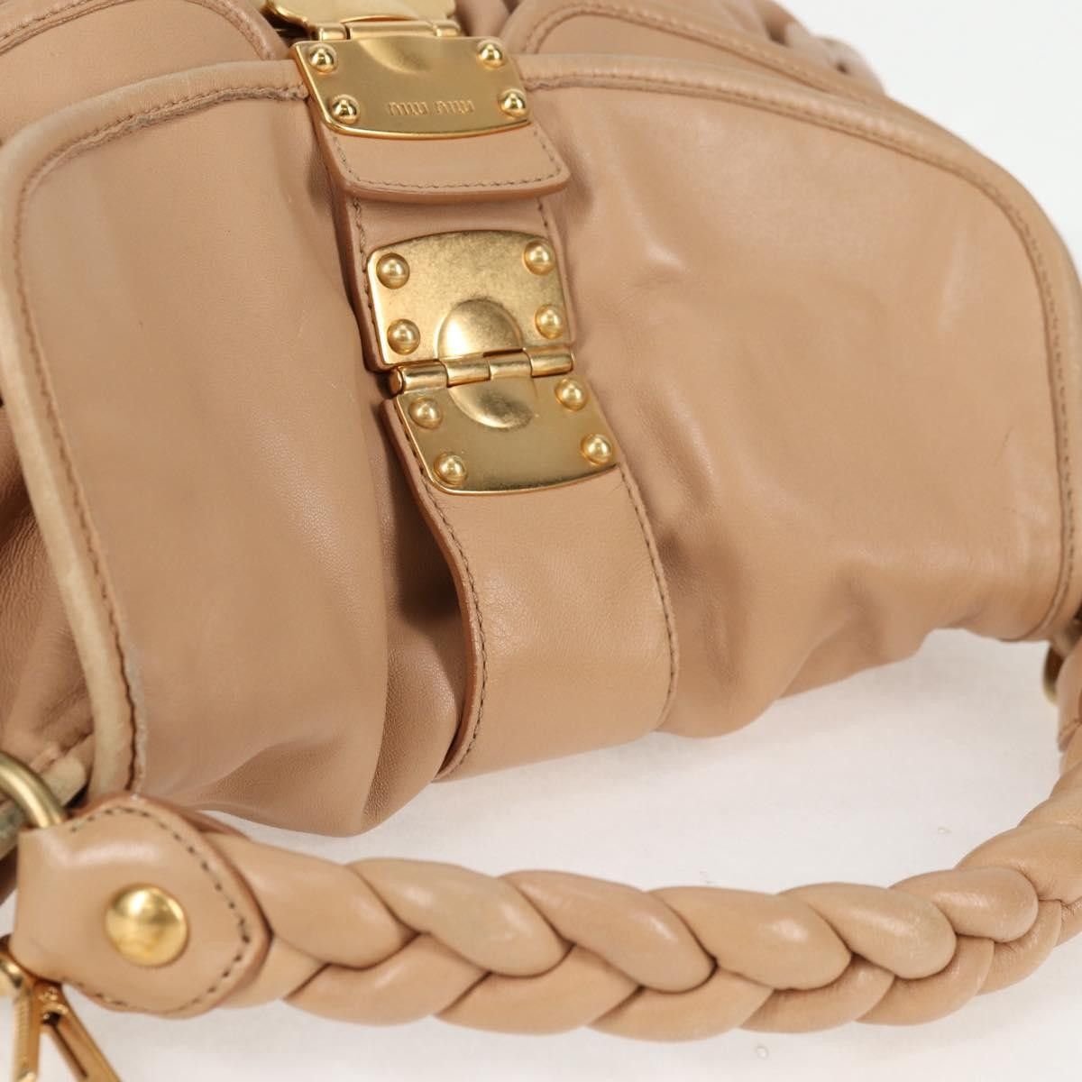 Miu Miu Miu Miu Coffer Convertible Hobo Matelasse Leather Size ONE SIZE - 17 Thumbnail