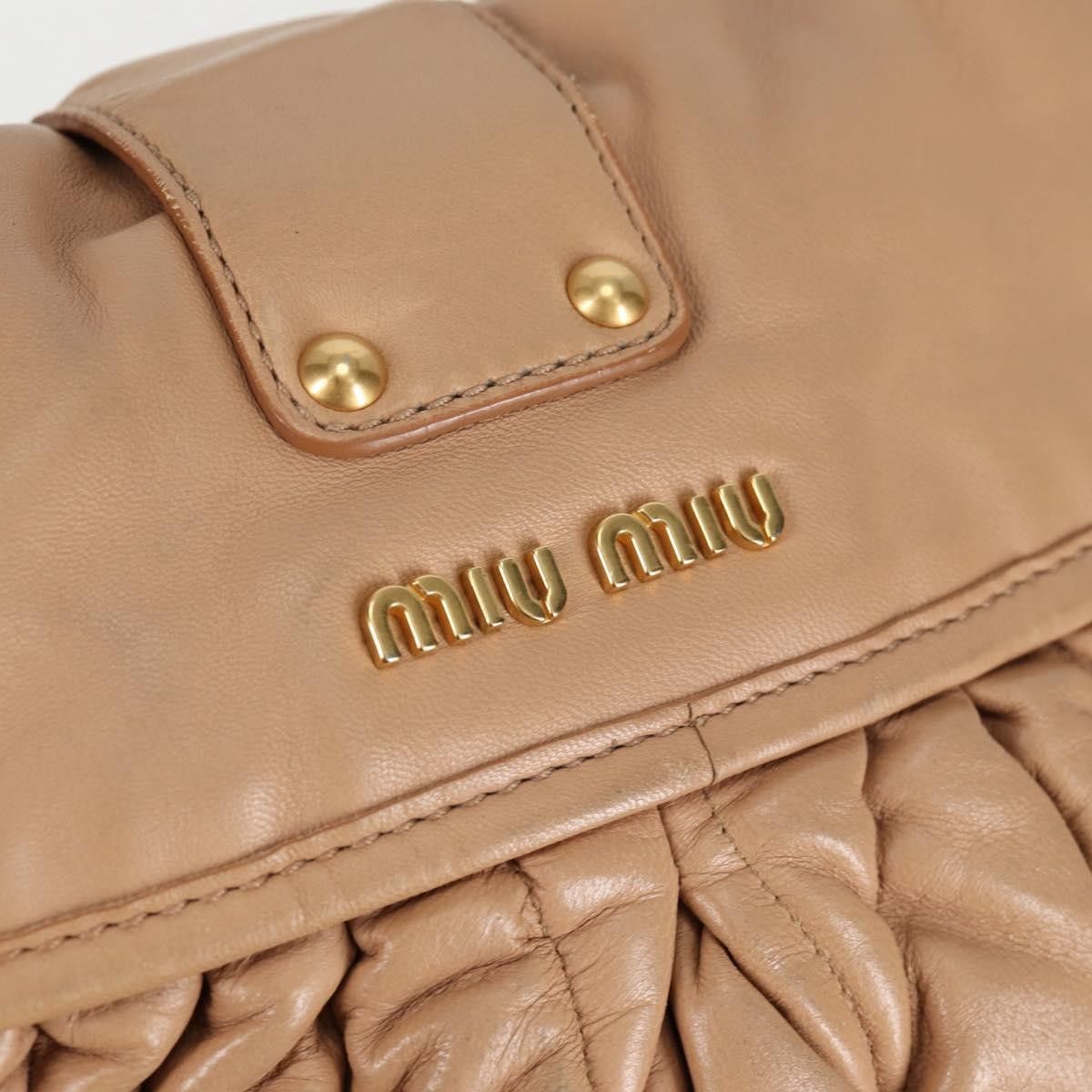 Miu Miu Miu Miu Coffer Convertible Hobo Matelasse Leather Size ONE SIZE - 23 Thumbnail