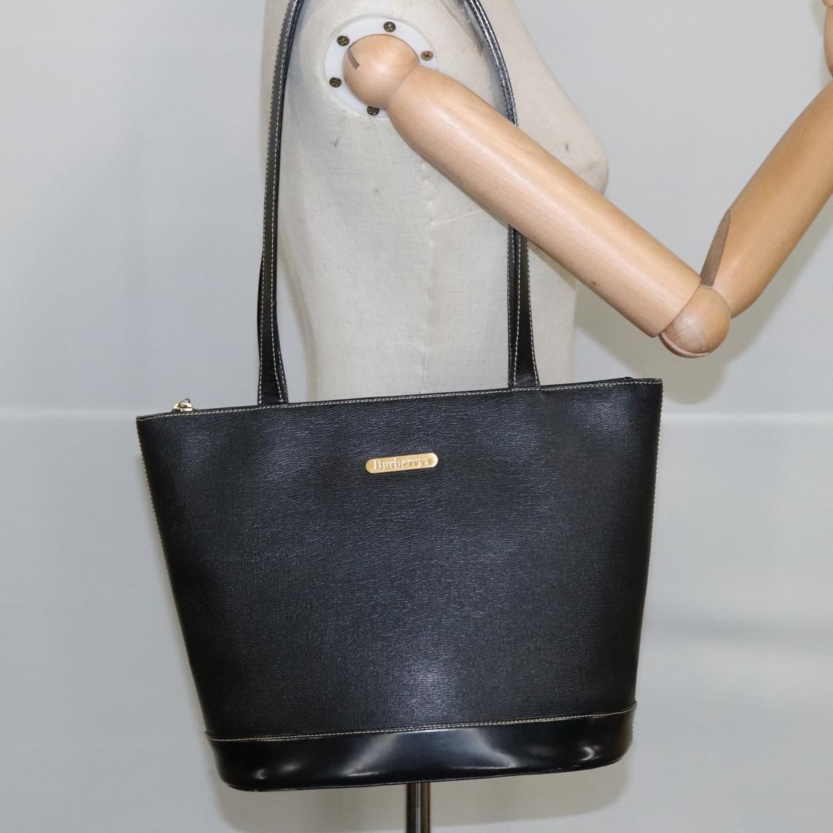 Burberry Burberry Handle Tote Leather Size ONE SIZE - 12 Thumbnail