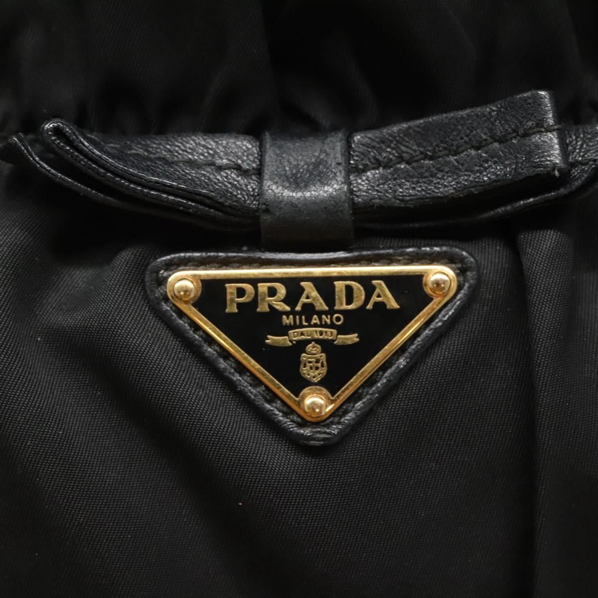 Prada Prada Bow Convertible Tote Tessuto Size ONE SIZE - 18 Thumbnail