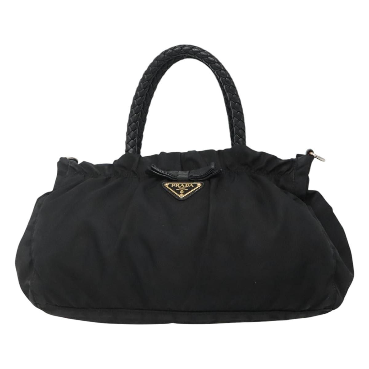 Prada Prada Bow Convertible Tote Tessuto Size ONE SIZE - 16 Thumbnail