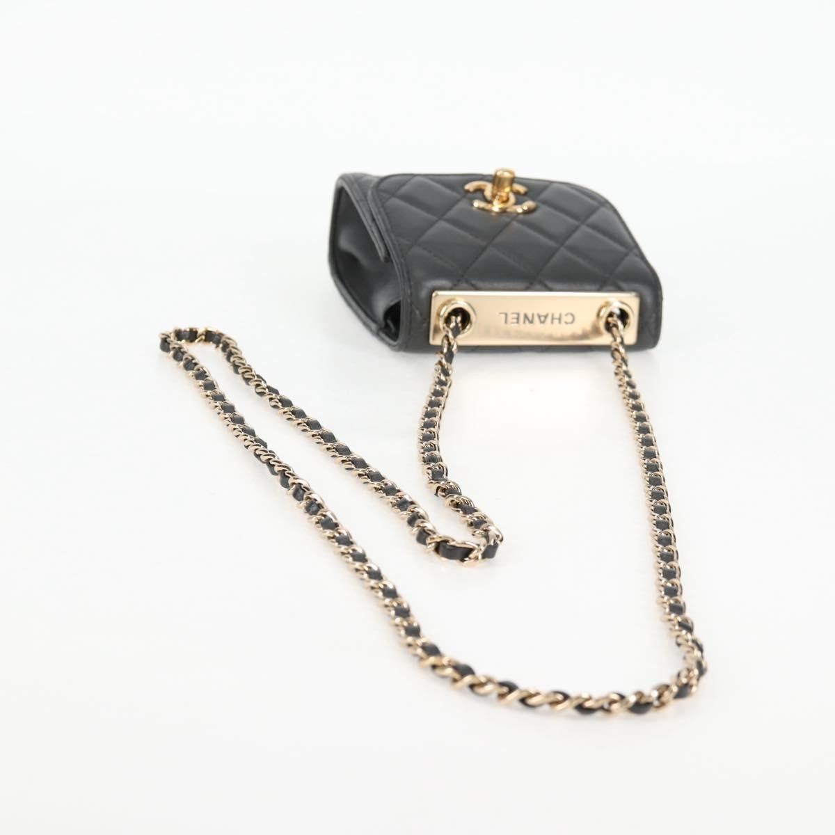 Chanel Chanel Trendy CC Clutch with Chain Quilted Lambskin Size ONE SIZE - 8 Thumbnail