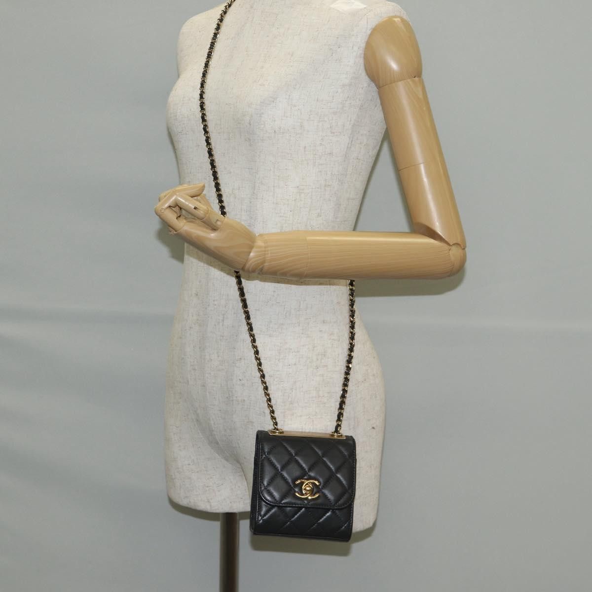 Chanel Chanel Trendy CC Clutch with Chain Quilted Lambskin Size ONE SIZE - 15 Thumbnail