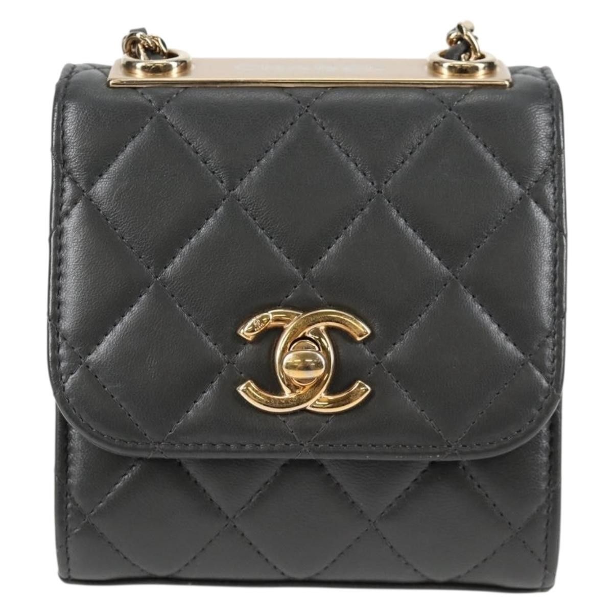 Chanel Chanel Trendy CC Clutch with Chain Quilted Lambskin Size ONE SIZE - 21 Thumbnail