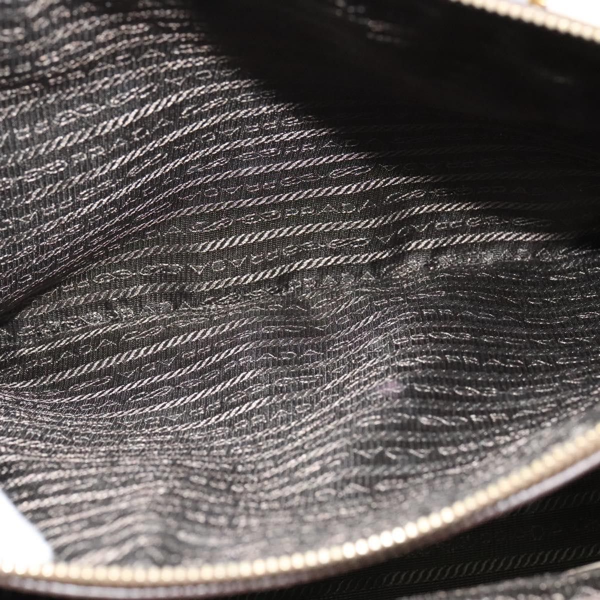 Prada Prada Flowers Galleria Double Zip Tote Spazzolato Leather Size ONE SIZE - 23 Thumbnail