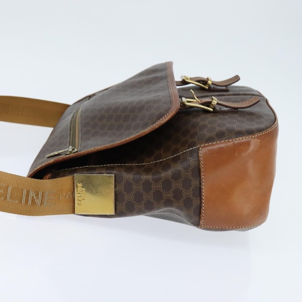 Celine Celine Vintage Macadam Canvas and Leather Size ONE SIZE - 3 Thumbnail