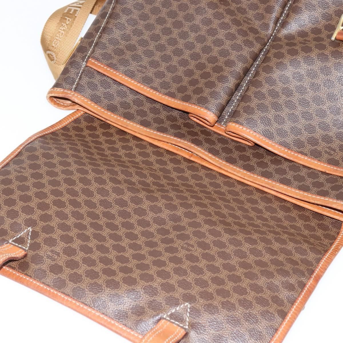 Celine Celine Vintage Macadam Canvas and Leather Size ONE SIZE - 18 Thumbnail