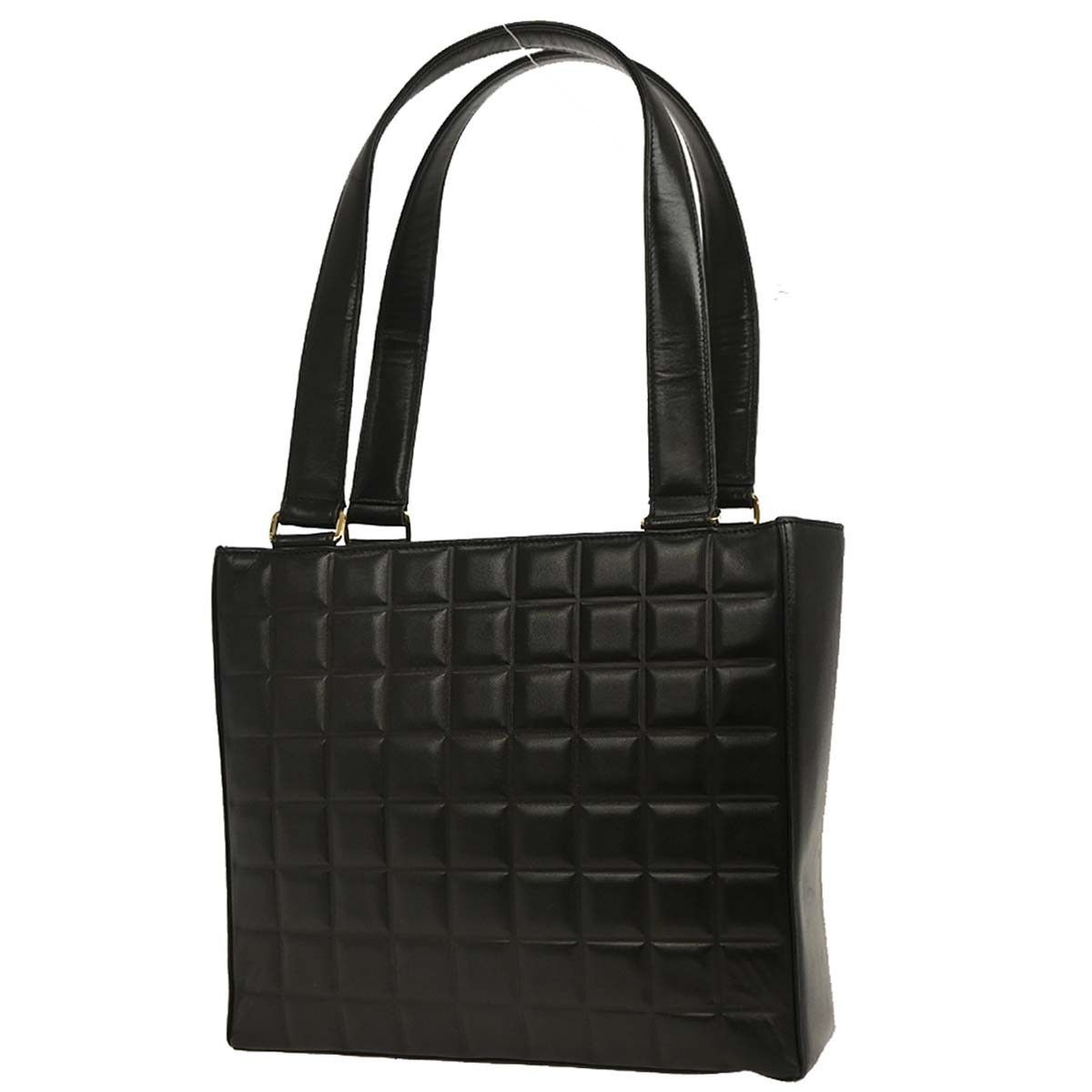 Chanel Chanel Chocolate Bar CC Tote Quilted Leather Size ONE SIZE - 2 Thumbnail