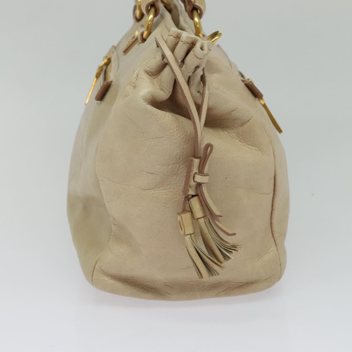 Prada Prada Front Pocket Convertible Tote Leather Size ONE SIZE - 4 Thumbnail