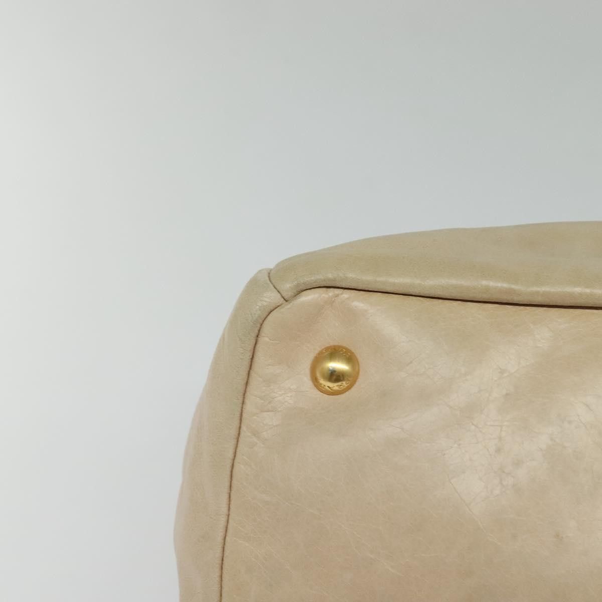 Prada Prada Front Pocket Convertible Tote Leather Size ONE SIZE - 11 Thumbnail