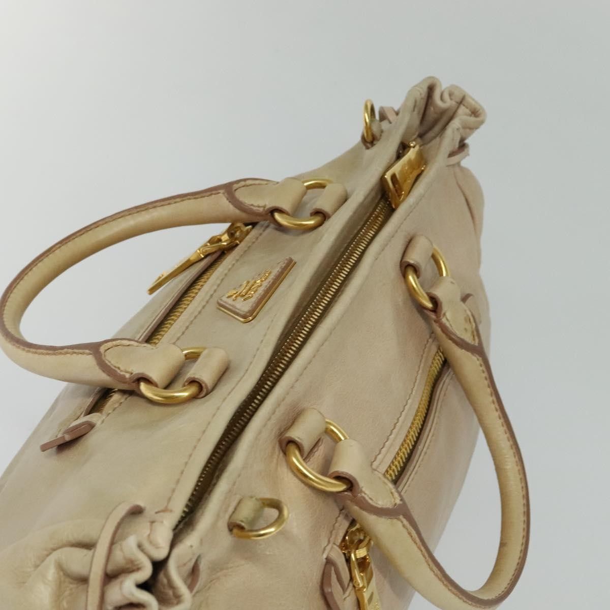 Prada Prada Front Pocket Convertible Tote Leather Size ONE SIZE - 18 Thumbnail