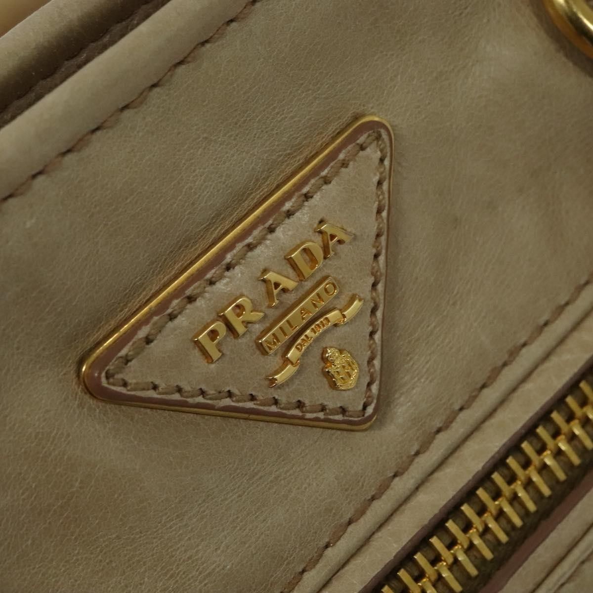 Prada Prada Front Pocket Convertible Tote Leather Size ONE SIZE - 20 Thumbnail