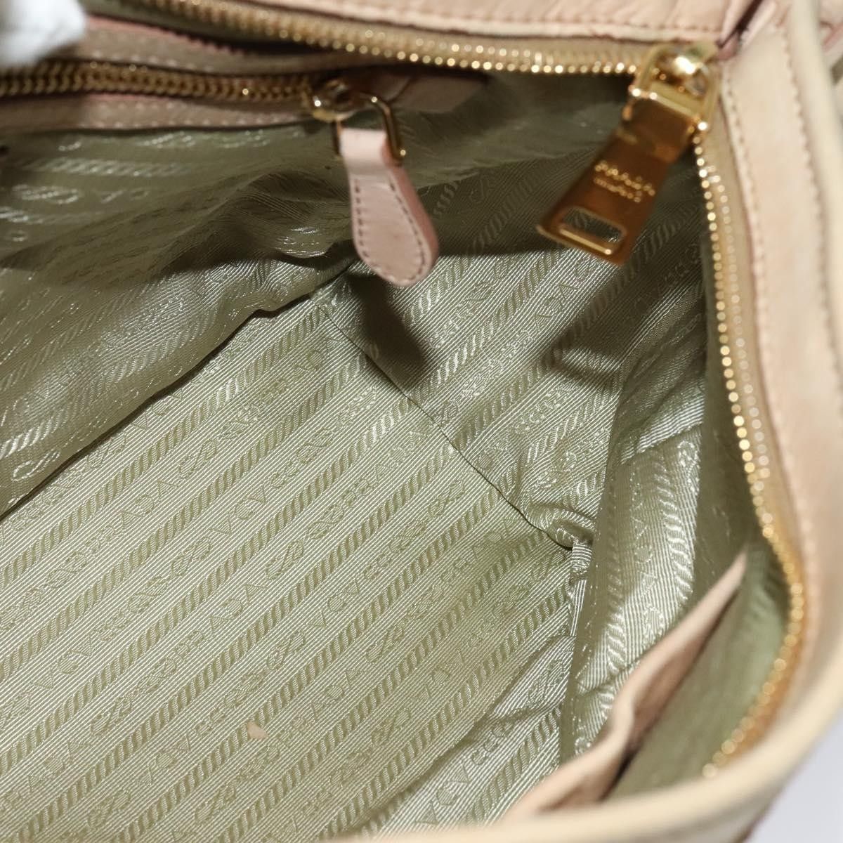 Prada Prada Front Pocket Convertible Tote Leather Size ONE SIZE - 22 Thumbnail