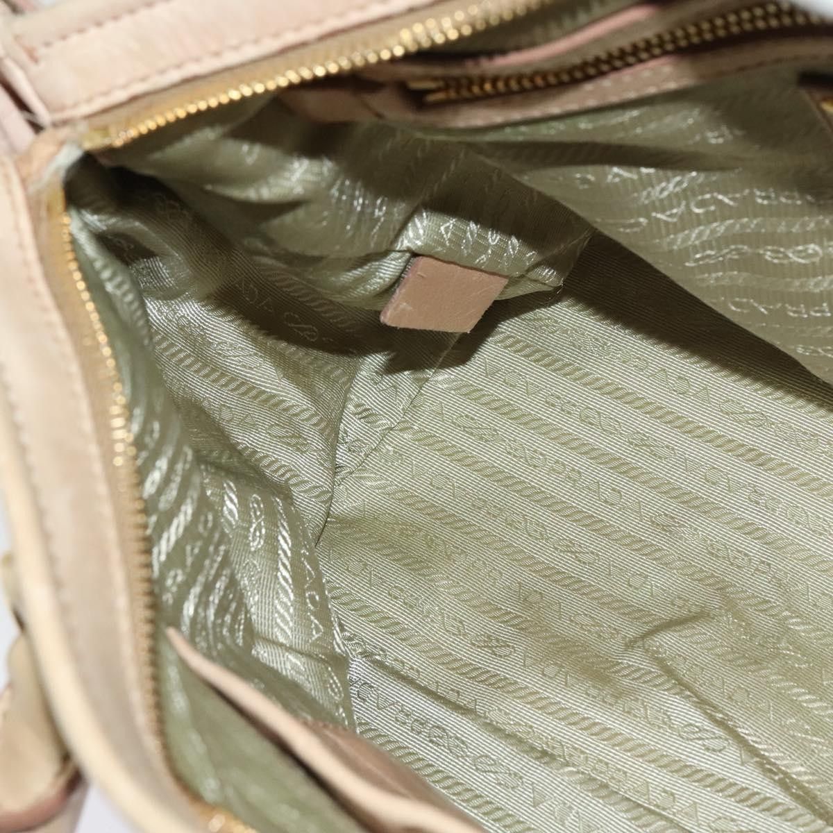 Prada Prada Front Pocket Convertible Tote Leather Size ONE SIZE - 23 Thumbnail