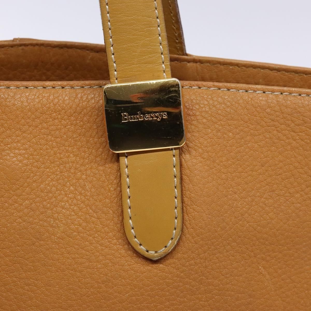 Burberry Burberry Handle Tote Leather Size ONE SIZE - 6 Thumbnail