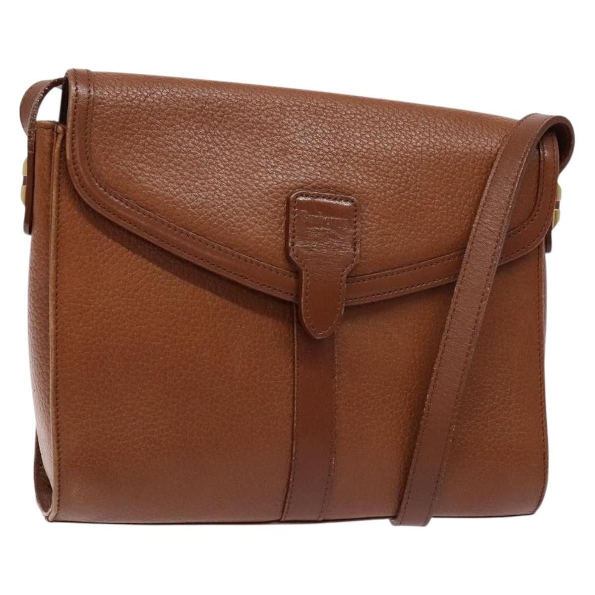 Burberry Burberry Flap Shoulder Bag Leather Size ONE SIZE - 14 Thumbnail