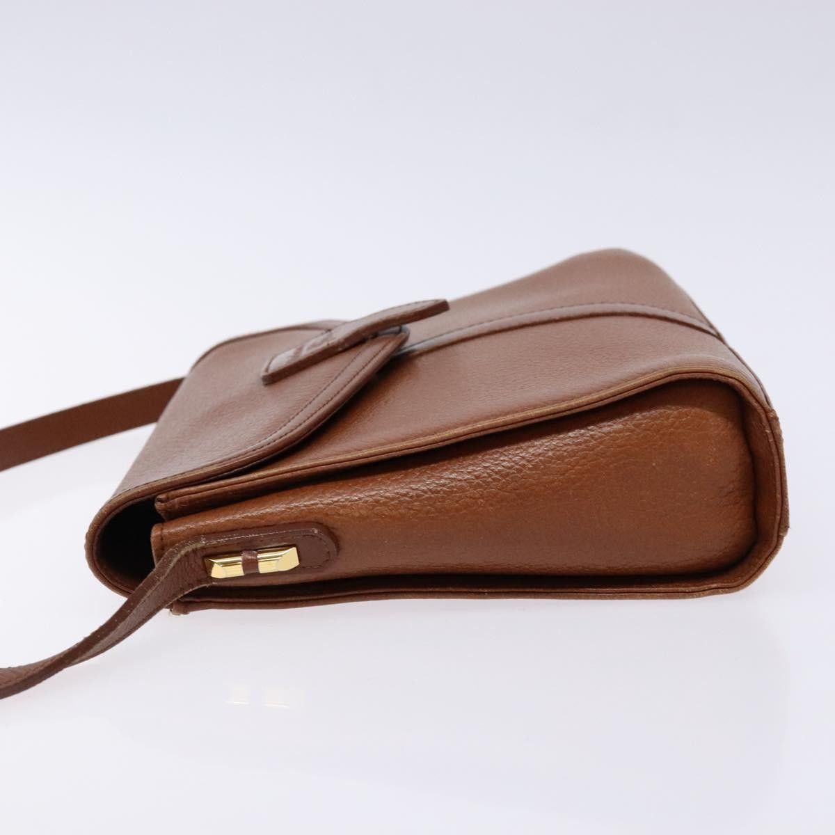Burberry Burberry Flap Shoulder Bag Leather Size ONE SIZE - 4 Thumbnail