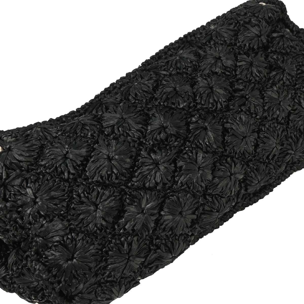 Prada Prada Canapa Convertible Tote Raffia Crochet Size ONE SIZE - 3 Thumbnail