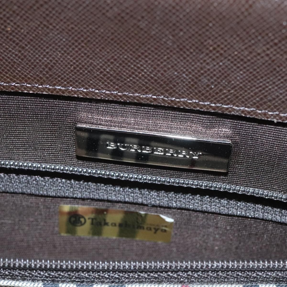 Burberry Burberry Front Pocket Tote Leather Size ONE SIZE - 6 Thumbnail